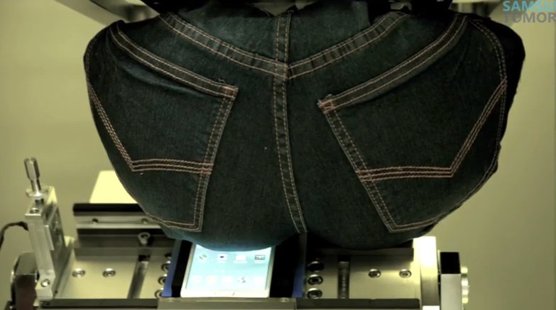 Hình ảnh trong đoạn video thử nghiệm của Samsung.