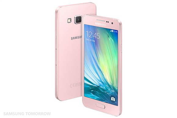 Samsung ra mat Galaxy A5 va A3 khung kim loai nguyen khoi hinh anh