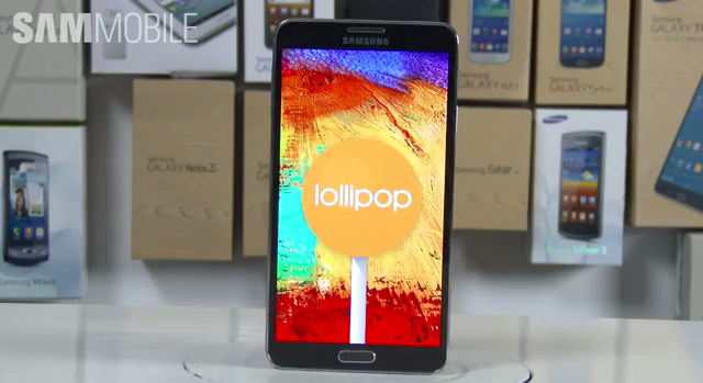 Giao dien day mau sac cua Android Lollipop tren Galaxy Note 3 hinh anh