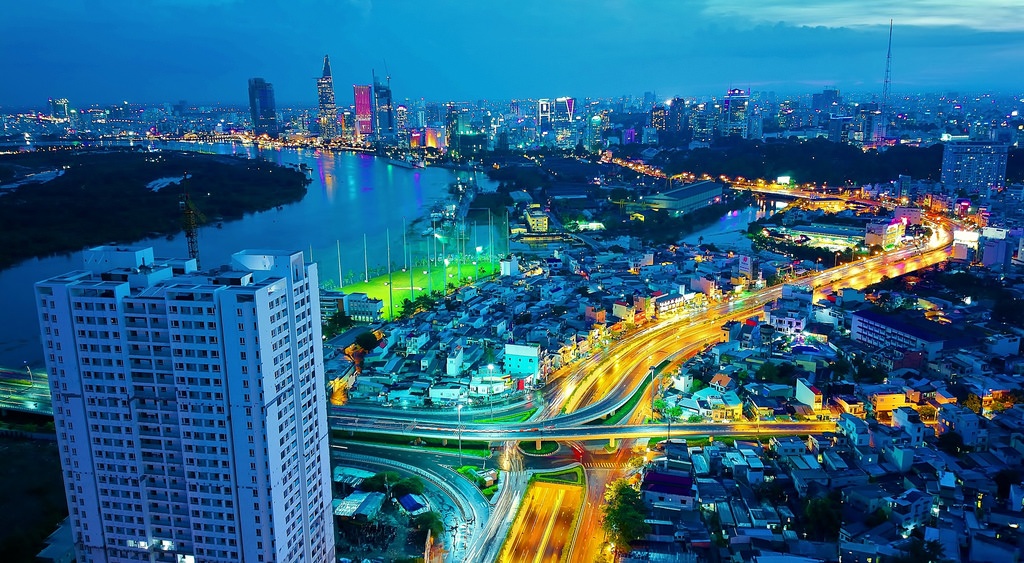 Anh Sai Gon tren cao chup bang dien thoai Nokia hinh anh