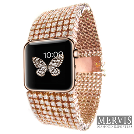 Phien ban Apple Watch vang nam kim cuong gia 30.000 USD hinh anh