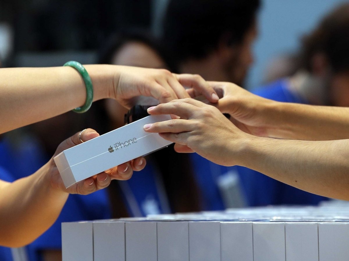 Nhu cau iPhone 6 van lon tai My hinh anh