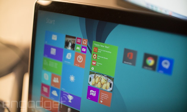 Người dùng Windows 8.1 sắp có thêm bản cập nhật để sửa lỗi bảo mật đáng lo ngại này. Ảnh: Engadget