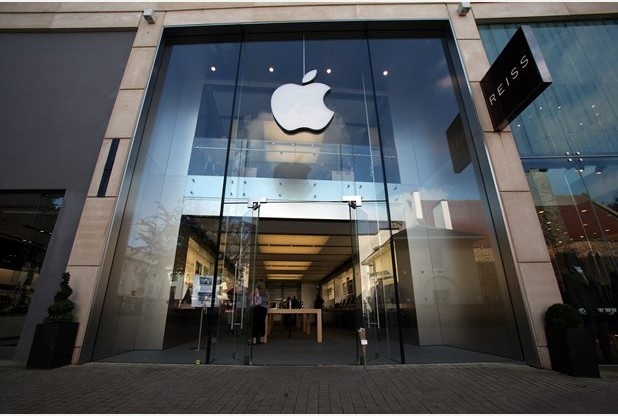 Cửa hàng của Apple tại Bristol - nơi diễn ra vụ việc.