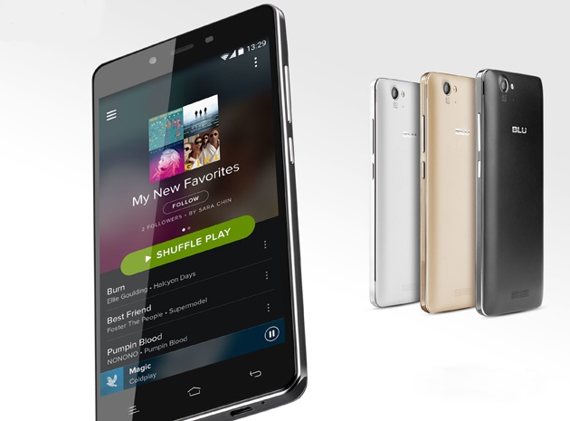 Blu ra mat smartphone pin cho 4 ngay hinh anh