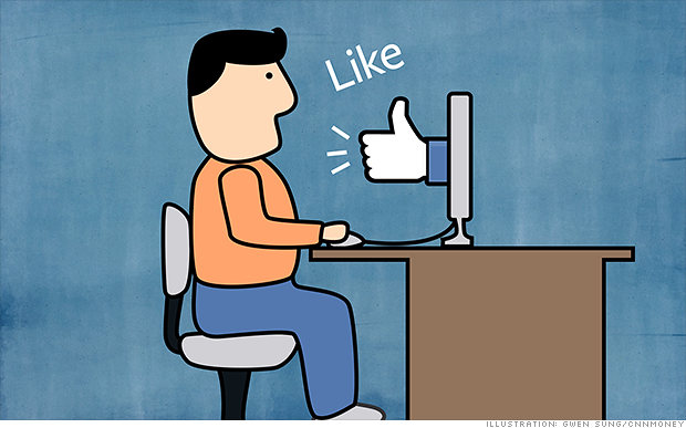 Nhan like tren Facebook de lo tinh cach hinh anh