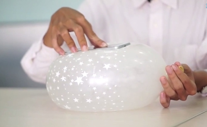 Bien bong bong thanh op lung dien thoai hinh anh