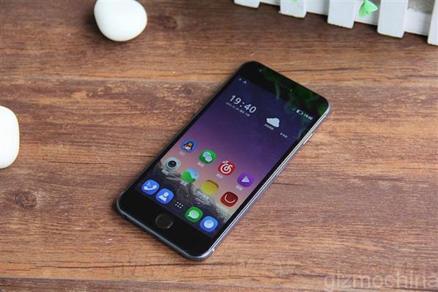 Smartphone chay Android giong het iPhone 6, gia 240 USD hinh anh