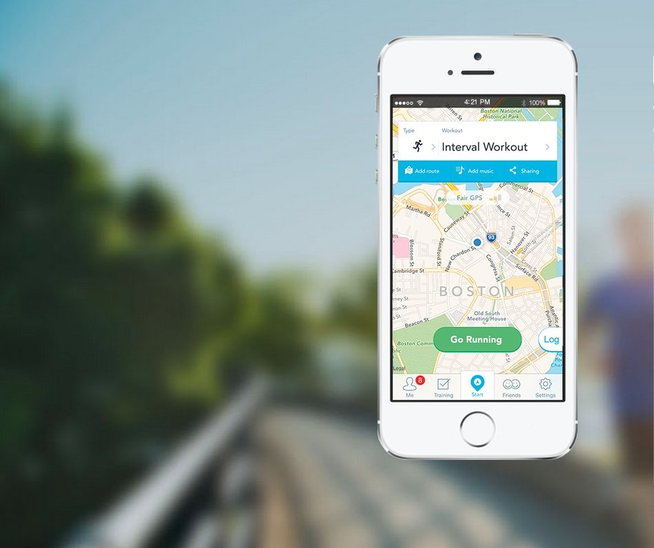 14.	RunKeeper RunKeeper là một ứng dụng thể dục phổ biến nhất, nó sử dụng GPS của bạn để theo dõi quãng đường bạn chạy cũng như thời gian và lượng calo mà bạn đã đốt.