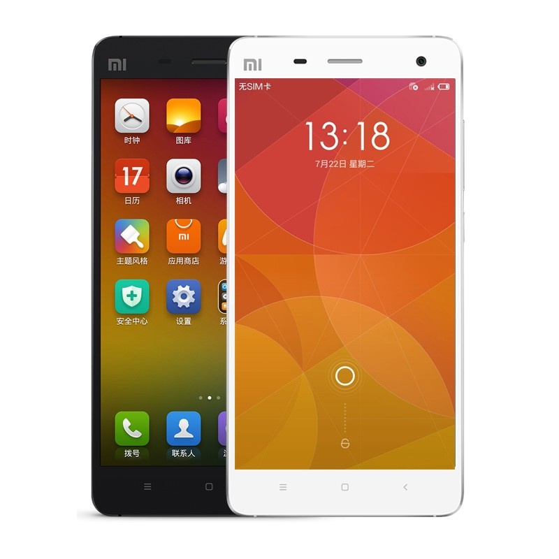  7. Xiaomi Mi 4: Sản phẩm mang ký hiệu Mi 4 của Xiaomi là mẫu smartphone được ví như “sát thủ của những chiếc iPhone”. Với màn hình 5 inch độ phân giải 1920 x 1080 pixel, mật độ điểm ảnh 441 ppi, Mi 4 gây ấn tượng bởi màu sắc sống động, độ tương phản cao, góc nhìn tuyệt vời, hình ảnh sắc nét. Xiaomi trang bị cho mẫu smartphone của mình vi xử lý quad-core Qualcomm Snapdragon 801 với tốc độ 2,5 GHz, được hỗ trợ bởi GPU Adreno 330 và RAM 3 GB. Máy ảnh chính của model này có độ phân giải 13 megapixel và camera trước 5 megapixel. Sở hữu pin dung lượng 3080 mAh, đây cũng là một smartphone có thiết kế kim loại nguyên khối không như các model chạy Android khác. 