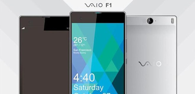 Concept chiếc smartphone Vaio đầu tiên.