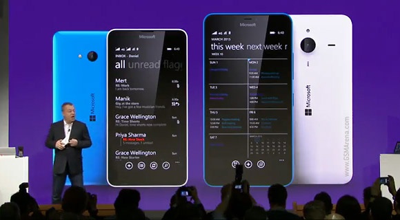 Microsoft cũng giới thiệu hai chiếc Lumia tại triển lãm MWC 2015: Lumia 640 và Lumia 640 XL. Ngay sau khi giới thiệu tại MCW, cả hai sản phẩm đã có giá bán dự kiến tại Việt Nam 3,49 triệu đồng cho Lumia 640 và 4,99 triệu đồng cho Lumia 640 XL.