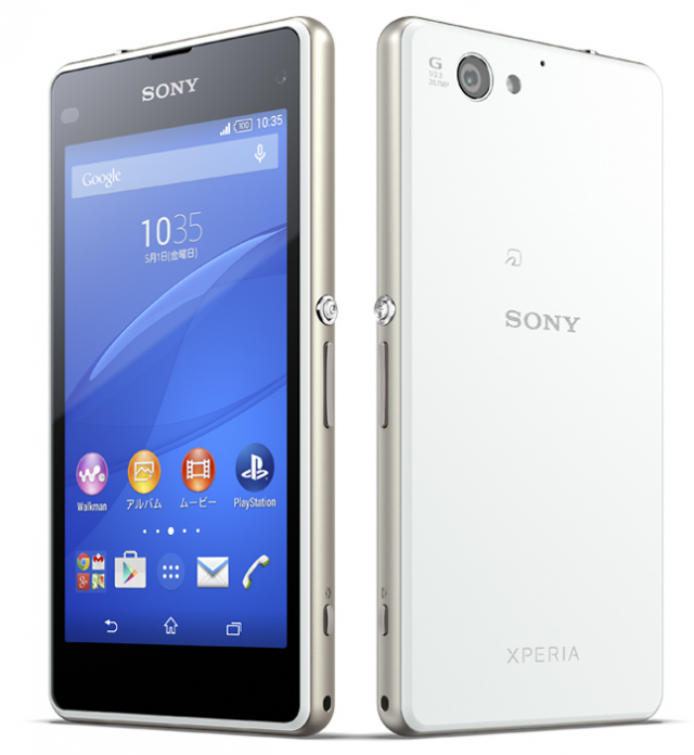Sony gioi thieu Xperia J1 Compact tai thi truong Nhat Ban hinh anh