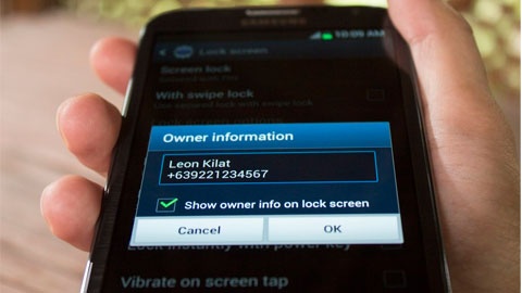 Cach khoa ung dung tren Android hinh anh
