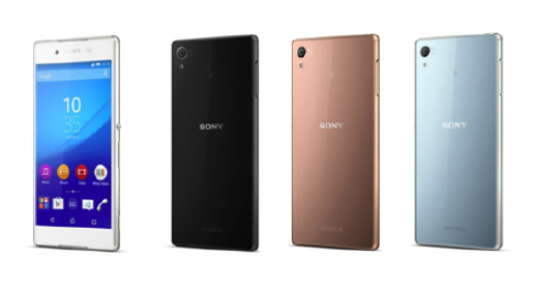 Xperia Z4: Vẫn mang phong cách thiết kế OmniBalance của Sony. Chỉ là bản nâng cấp nhỏ từ người tiền nhiệm Xperia Z3. Nhưng Z4 được Sony trau chuốt từ những chi tiết nhỏ nhất như cổng microUSB, khe cắm thẻ nhớ micro SD và micro SIM. Thiết bị được thiết kế nguyên khối siêu mỏng cùng hai mặt kính. Tuy nhiên Sony chỉ phát hành Xperia Z4 tại thị trường Nhật Bản.