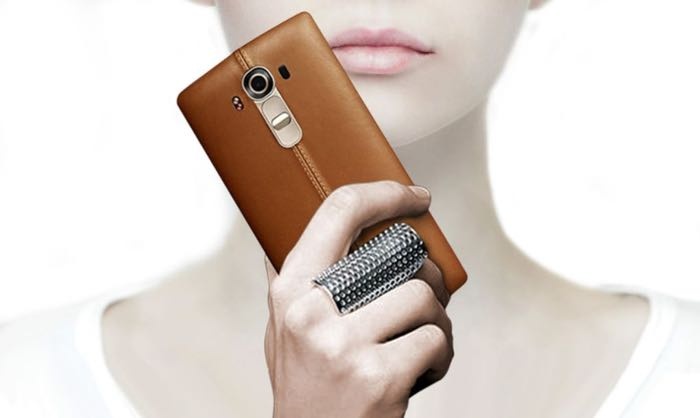 LG G4 ra mat voi mat lung bang da, gia 600 USD hinh anh