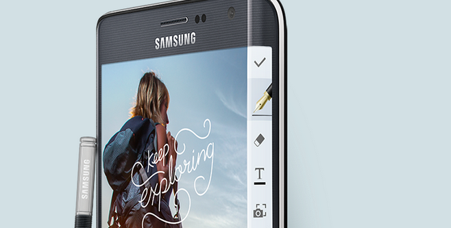 Samsung dang phat trien Galaxy Note 5 va bien the Galaxy S6 hinh anh