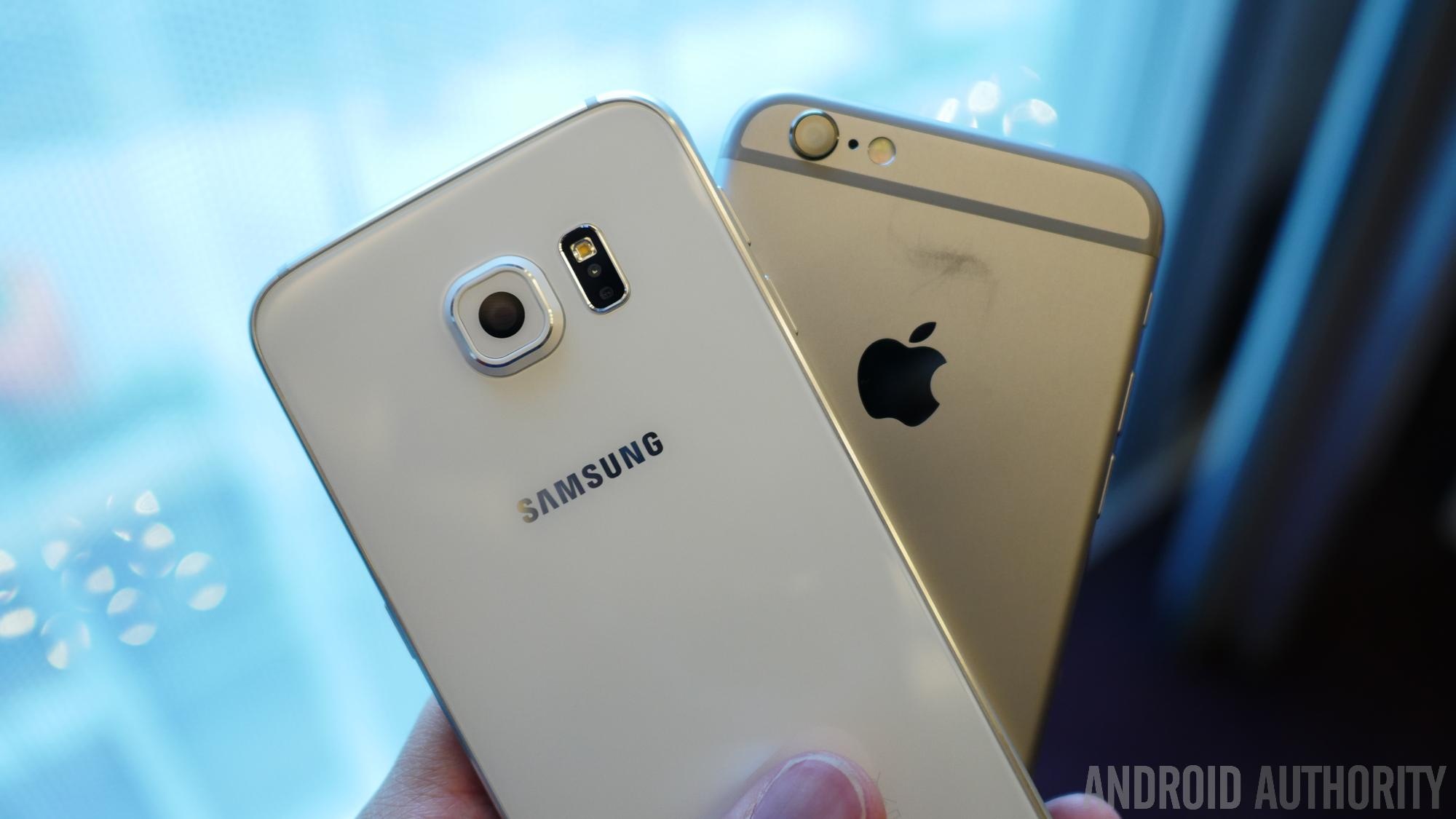 Doanh so Galaxy S6 van bi iPhone 6 bo xa hinh anh