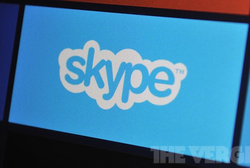 Skype bi treo chi voi mot tin nhan hinh anh