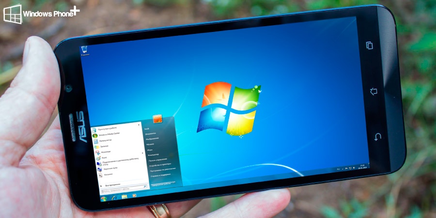 Zenfone 2 co the chay Windows 7 hinh anh