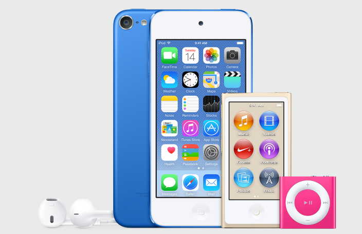 iPod Touch 2015 ra mat voi chip A8 va vo mau vang hinh anh