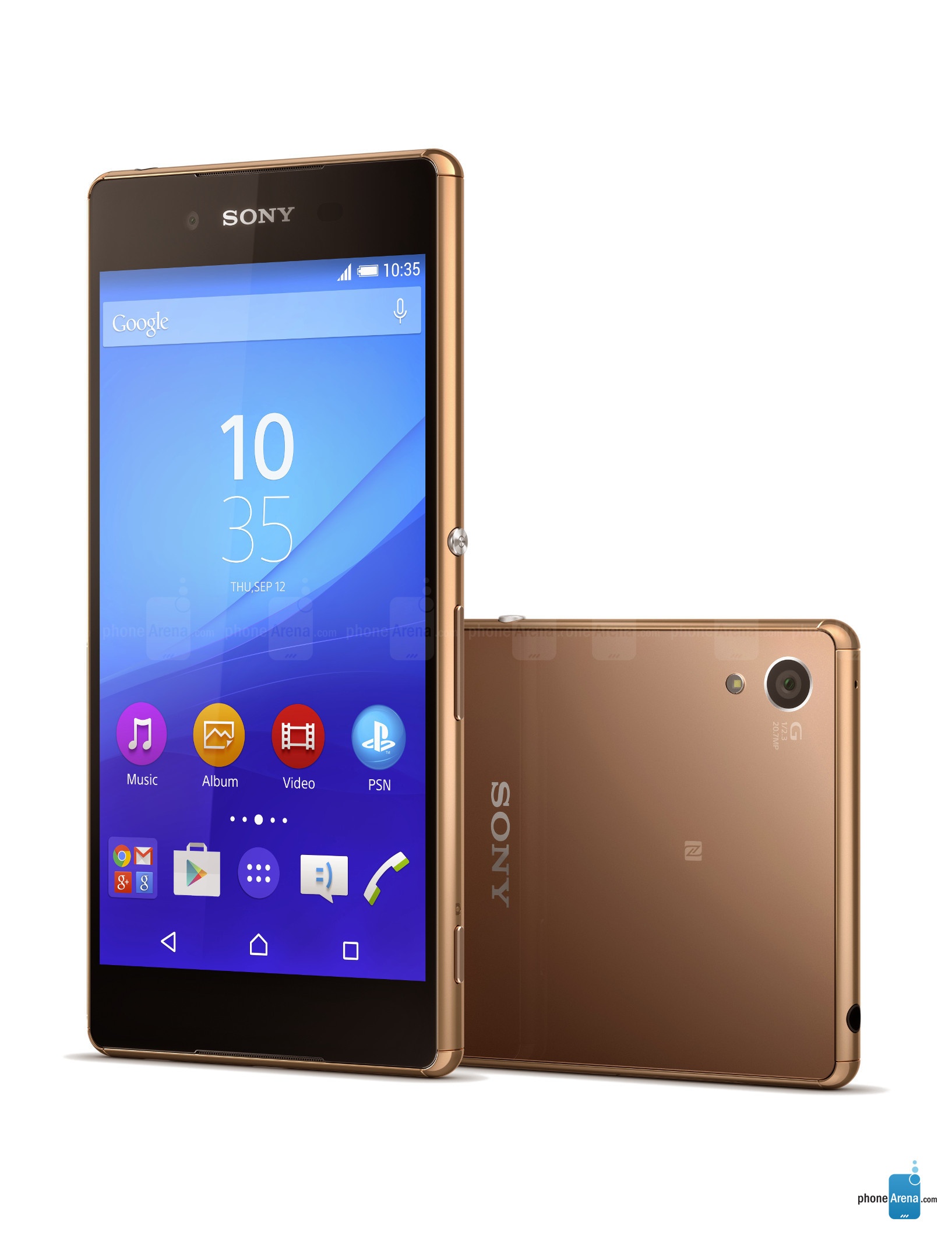 Xperia Z4: Máy là bản nâng cấp nhẹ từ Xperia Z3. Màn hình 5,2 inch, độ phân giải Full HD. Sony Xperia Z4 mỏng chỉ 6,9 mm, ngang bằng iPhone 6 hay Galaxy S6. Xperia Z4 có máy ảnh 20,7 MP, các thông số trên model này không khác biệt so với Z3. Tuy nhiên, camera trước đưa lên tới 5 MP, cho phép chụp selfie tốt, cùng cổng microUSB được đưa xuống phía dưới, Z4 có thiết kế kín chống nước theo tiêu chuẩn IPX5/IPX8 và kháng bụi IPX6. Thiết bị dùng chip xử lý Qualcomm Snapdragon 810 với 4 nhân 2 GHz và 4 nhân 1,5 GHz, bộ nhớ RAM 3 GB, bộ nhớ trong 32 GB. Pin trên máy là 2.930 mAh hỗ trợ chế độ tiết kiệm Ultra Stamina.  