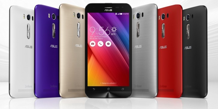 Ảnh chiếc Zenfone 2 Laser. Ảnh: Gsmarena.