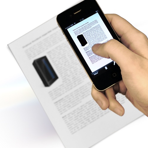 Cach tao hieu ung scan cho hinh anh iPhone hinh anh