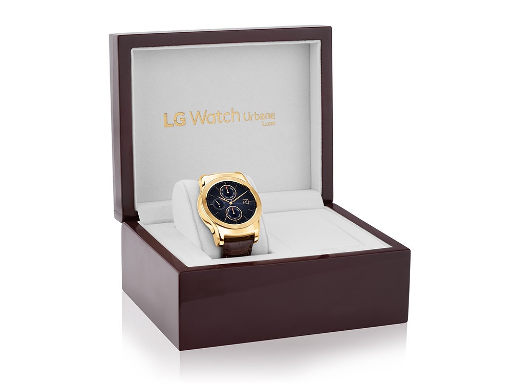LG Watch Urbane Luxe chỉ có 500 chiếc được sản xuất. Ảnh: LG.