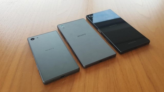 Anh thuc te cua bo ba Sony Xperia Z5 ro ri hinh anh