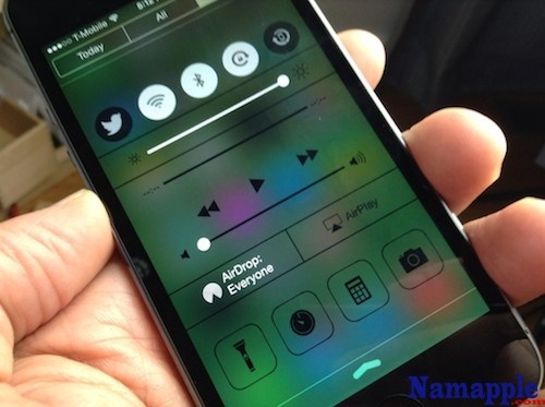 Chan truy cap thanh dieu khien man hinh khoa tren iPhone hinh anh