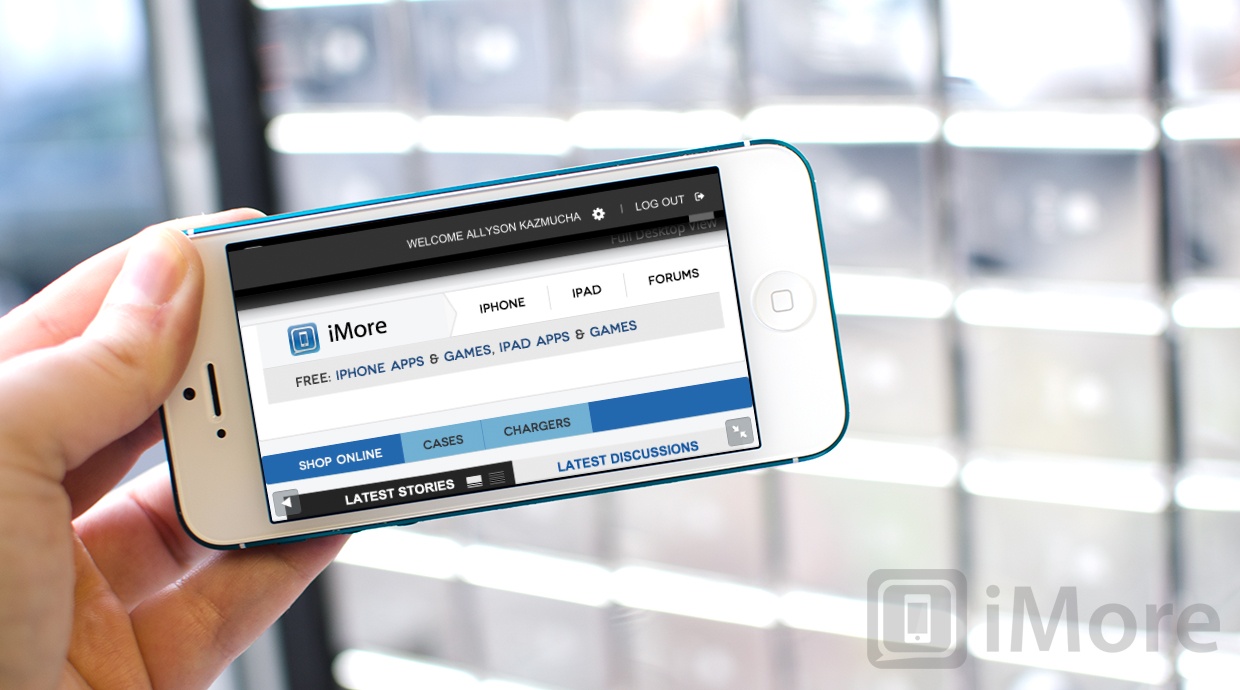 Cach xem giao dien web day du tren Safari hinh anh