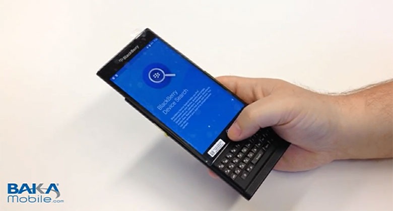 BlackBerry Venice chay Android xuat hien video dau tien hinh anh