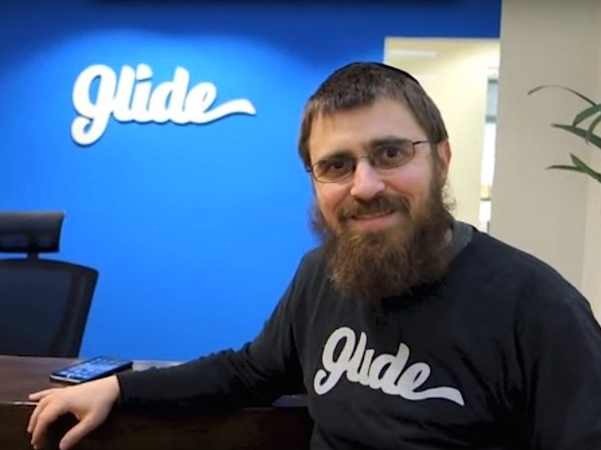 Jonathan Caras - một trong các đồng sáng lập của Glide