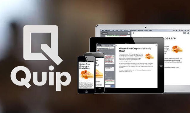 Quip là ứng dụng xử lý văn bản đa nền tảng.