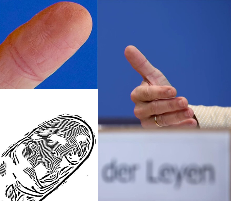 Chỉ cần chút sơ hở như thế này, vân tay của bạn đã bị lộ.