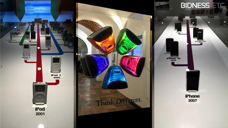 Ben trong bao tang thiet bi cua Apple hinh anh