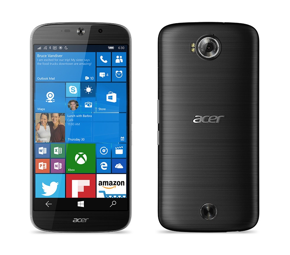 Acer ra mat smartphone Liquid Jade Primo chay Windows 10 hinh anh