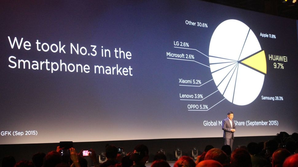 Huawei tu tin vuot Apple, Samsung vao nam 2018 hinh anh