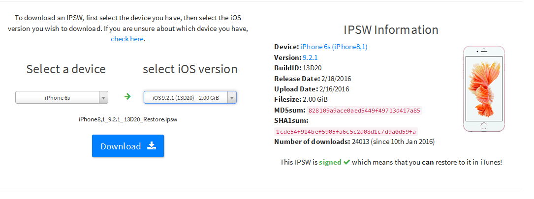 huong dan Ha iPhone iOS 9.3 xuong 9.2.1 anh 6