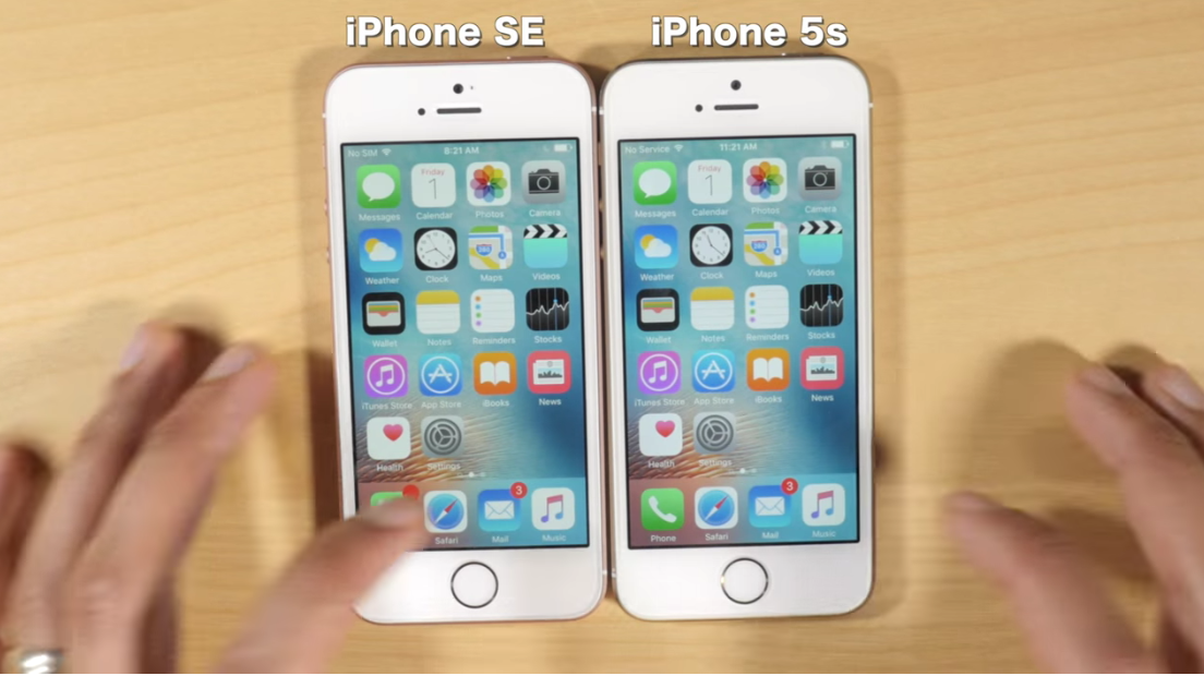 So sanh hieu nang su dung giua iPhone SE va 5s hinh anh