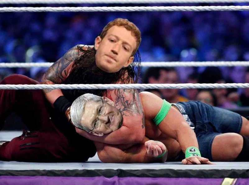 Facebook dang choi tro du day voi Apple hinh anh