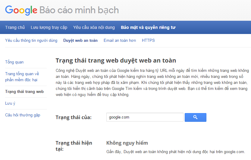 google.com chua noi dung nguy hiem anh 2
