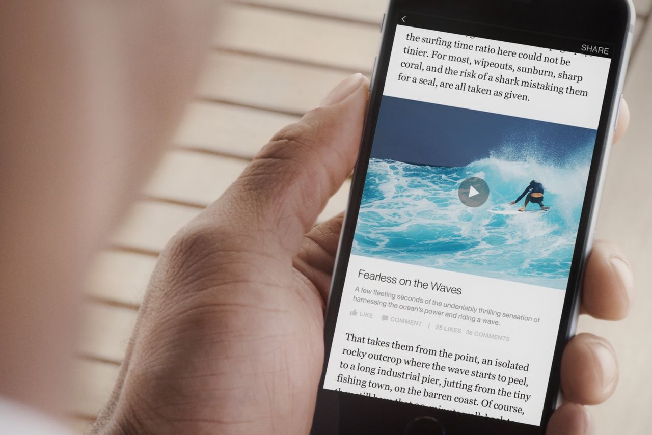 Facebook thay doi cach doc bao hinh anh