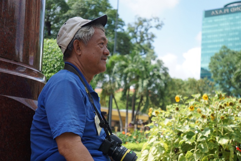 chup anh dao o Sai Gon anh 1