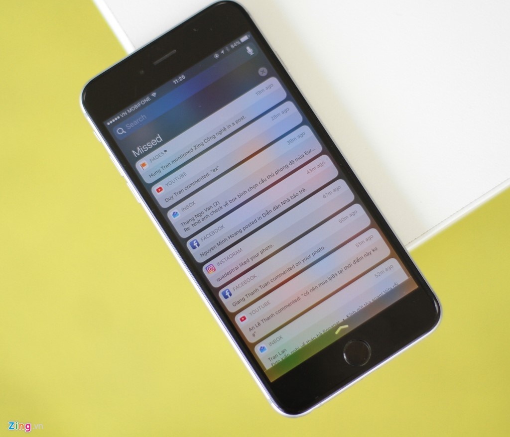 danh gia iOS 10 tren iPhone. anh 2