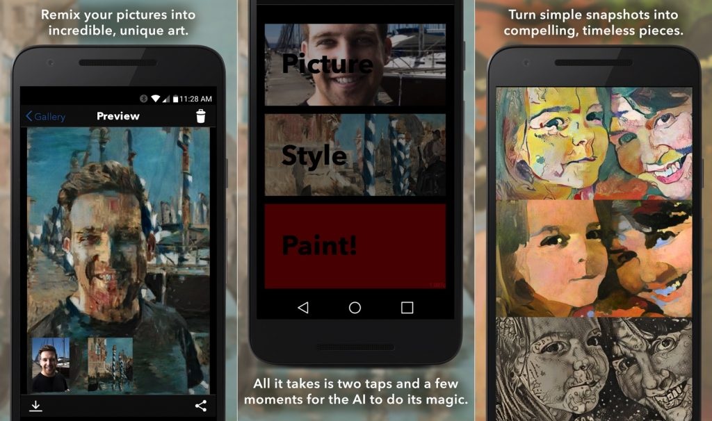 Ung dung chinh sua anh Prisma phat hanh tren Android hinh anh