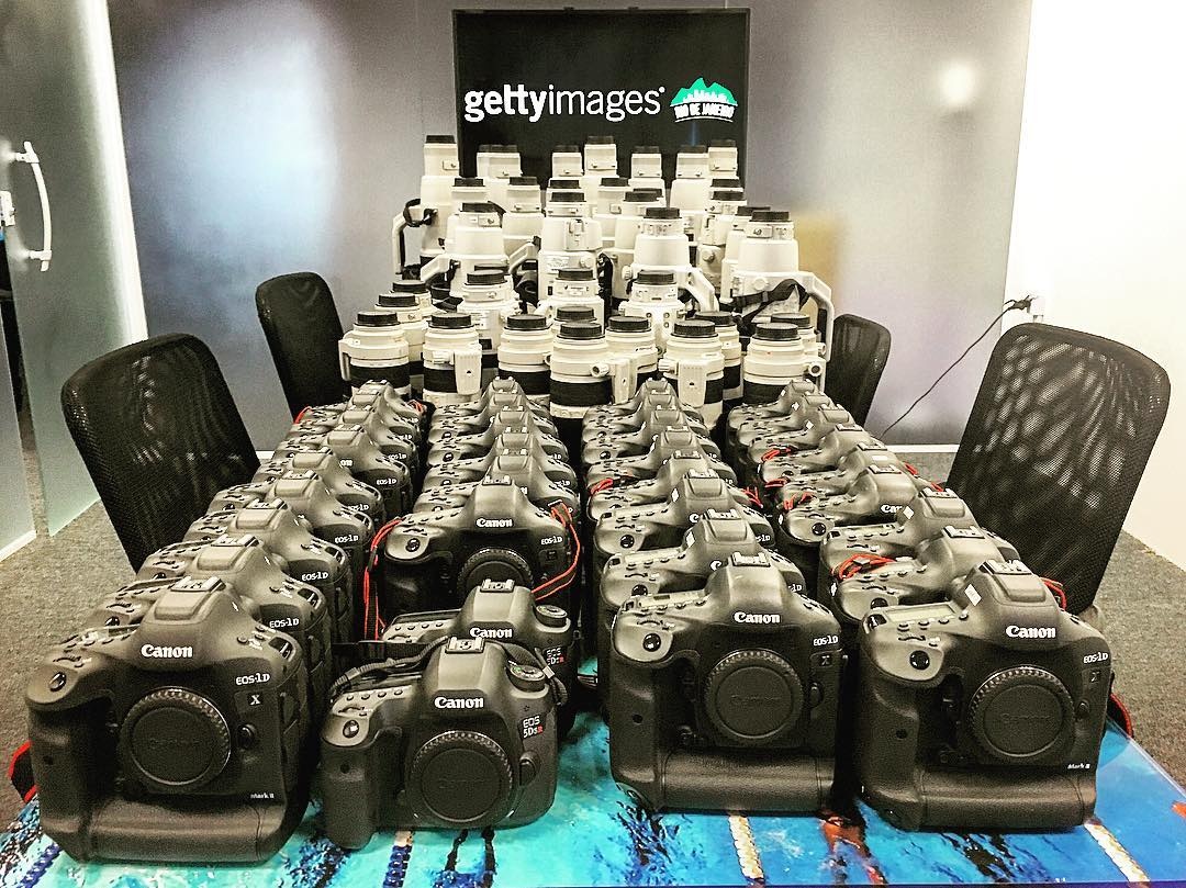 Getty Images khoe dan camera mang den Olympic Rio hinh anh