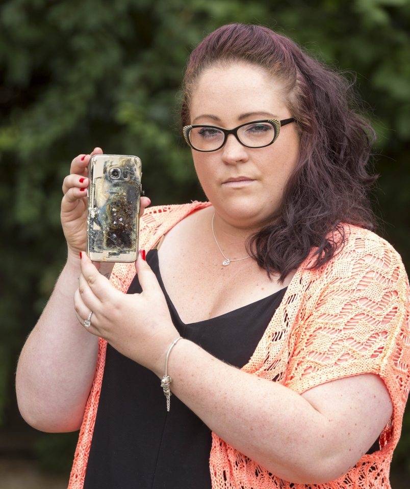 Samsung Galaxy S7 cháy nổ ảnh 2 Samsung Galaxy S7 chay no anh 2