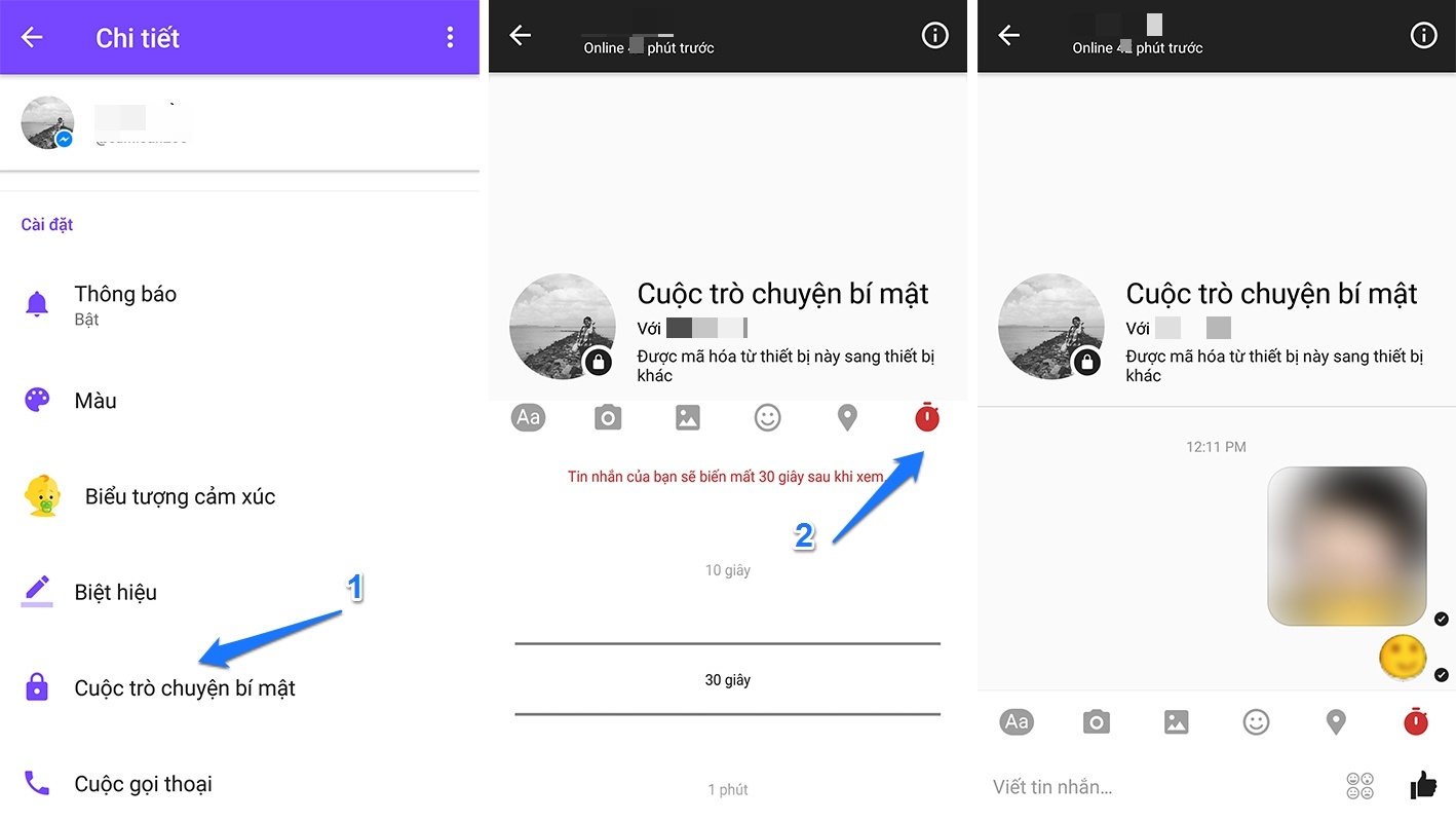 Bảo mật tin nhắn với tính năng tự hủy của Facebook Messenger  ảnh 1 Bao mat tin nhan voi tinh nang tu huy cua Facebook Messenger anh 1